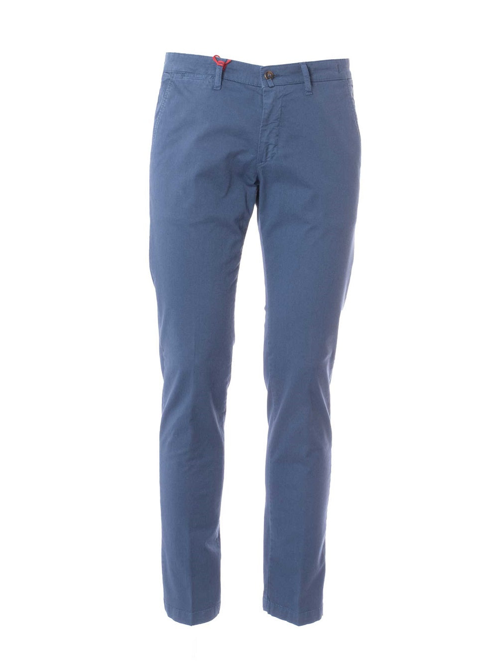 Pantalone chino Les Copains in cotone con gamba dritta, tasche alla francese sui fianchi