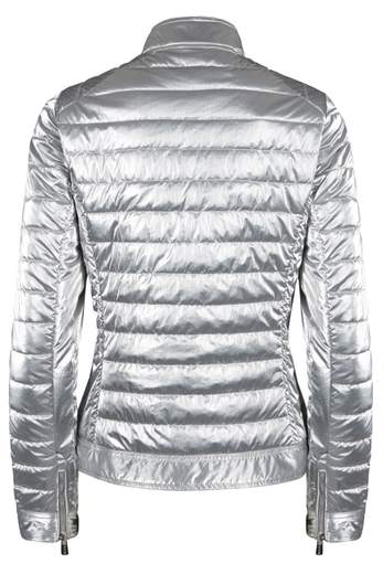 Giubbotto Yes Zee J416QP00 in nylon ultraleggero trapuntato primaverile per donna con tasche e chiusura zip