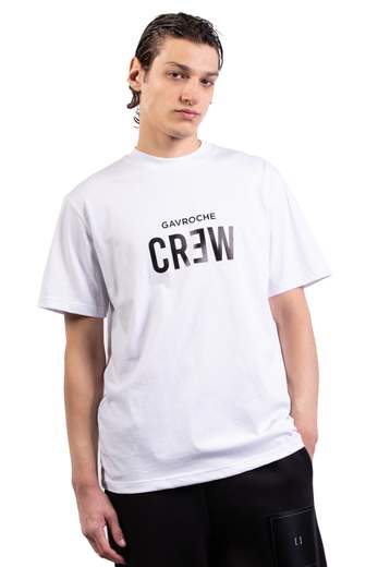 Camiseta Gavroche Paris U716 con texto en el pecho