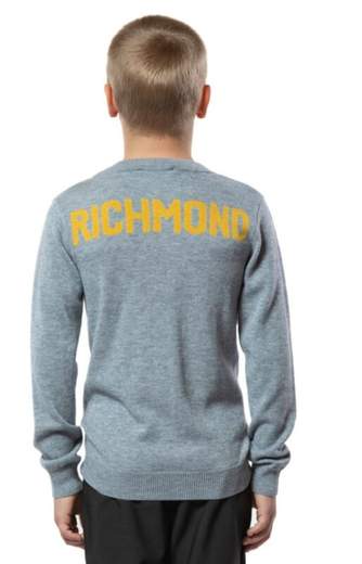 Cardigan John Richmond RBA19227CD Grigio con logo