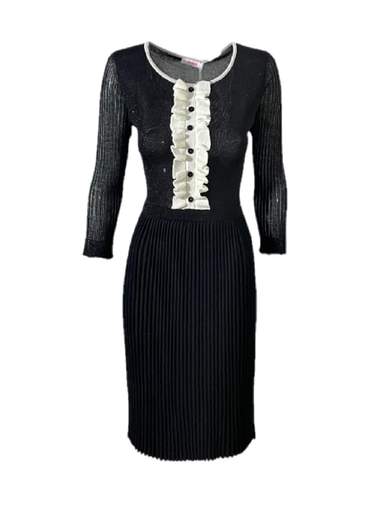 Blugirl Folies BFA3973 Black Lurex Dress