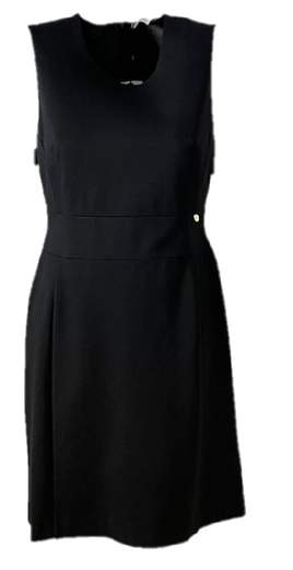Luckylu GEMMA Dress, solid black, crew neck, sleeveless