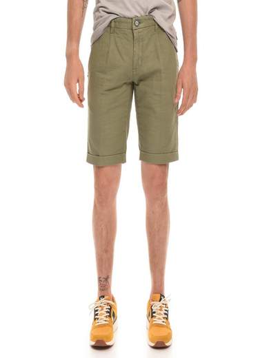 Bermuda Yes Zee P760PH00 modello chino Yes Zee P760PH00 VERDE