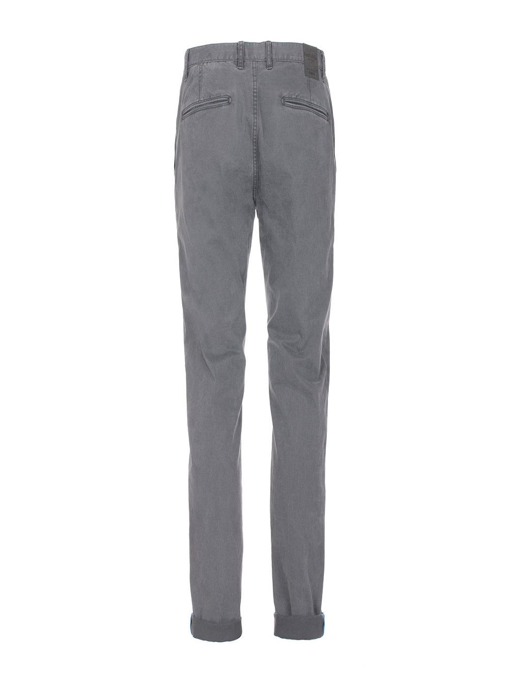 Pantalón de hombre Fred Mello FM19W02PU en gris con bolsillos americanos y pernera regular