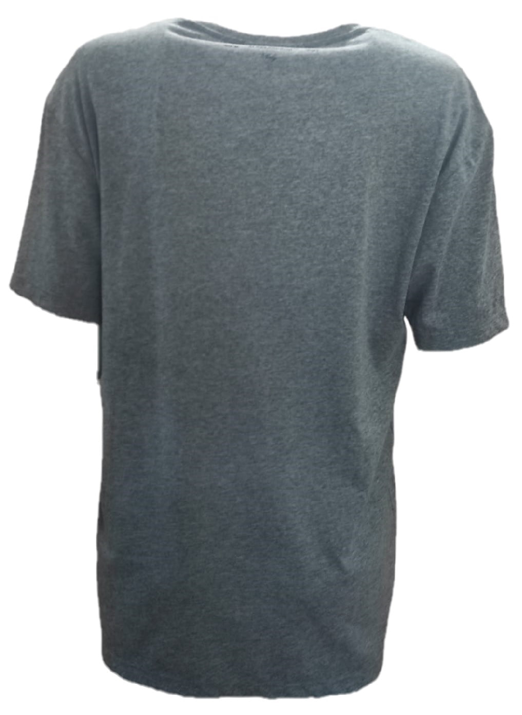 T-shirt Daniele Alessandrini M7115E7763906 con scollo a giro e maniche corte. stampa sul davanti. Daniele Alessandrini M7115E7763906 GRIGIO