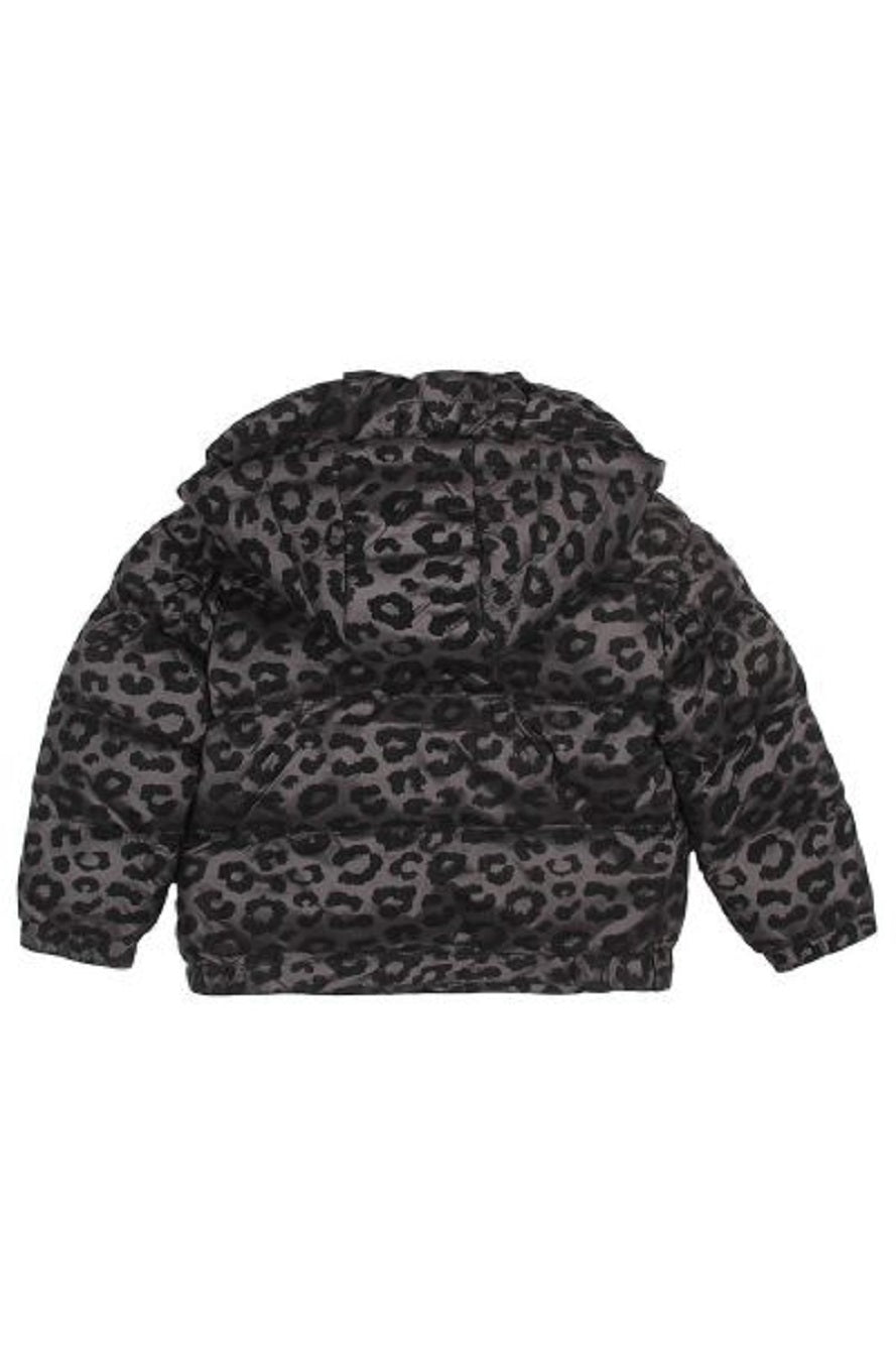 Chaqueta de plumas con estampado de leopardo To Be Too TF19908