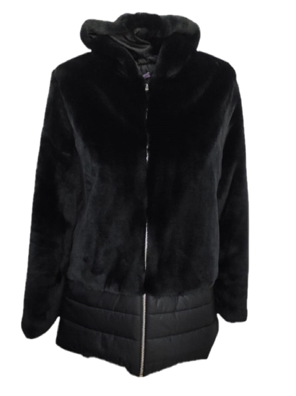 Cappotto Phard modello PHJJH7092 nero con cappuccio Phard PHJJH7092 NERO