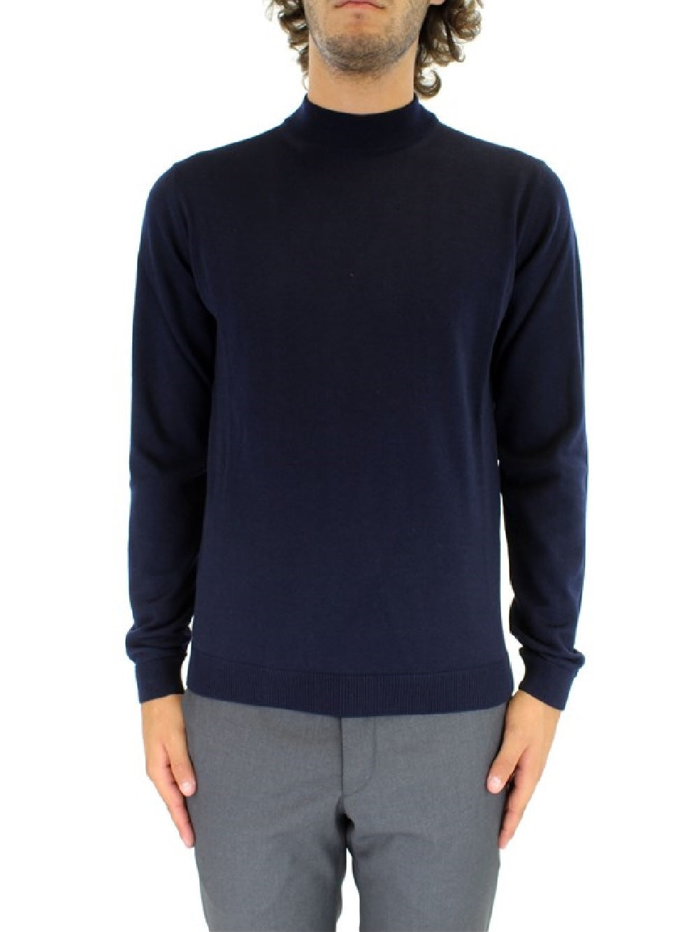 Jersey de cuello alto con medio cuello KLIXS