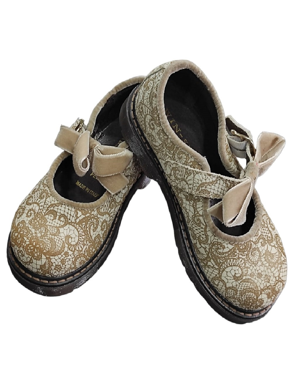 Sandalia twin set modelo HA56AN con lazo central en la hebilla de cierre