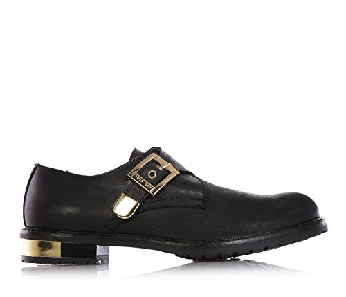 Scarpa Twinset modello HA58AL Nero in pelle con cinturino di chiusura Twinset HA58AL NERO