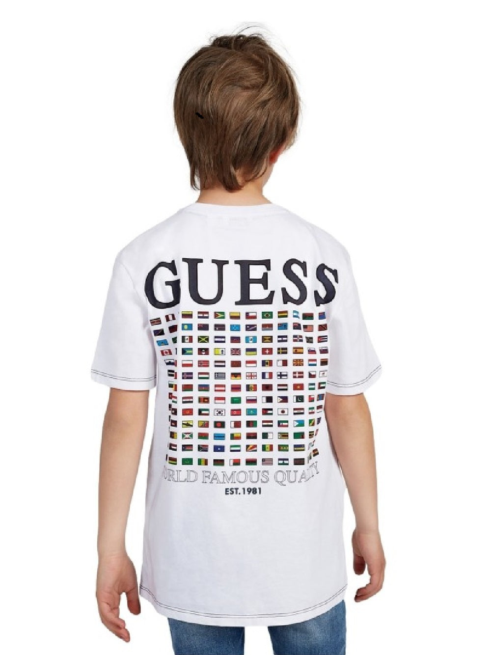 T-shirt Guess da bambino modello L2RI30