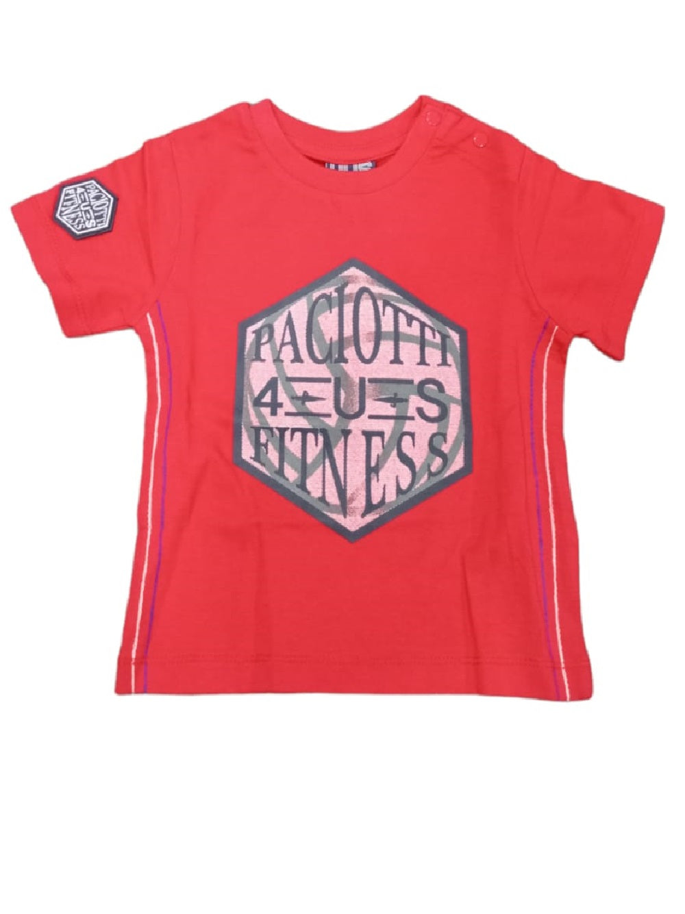 T-shirt Cesare Paciotti 4US Kids con stampa logo
