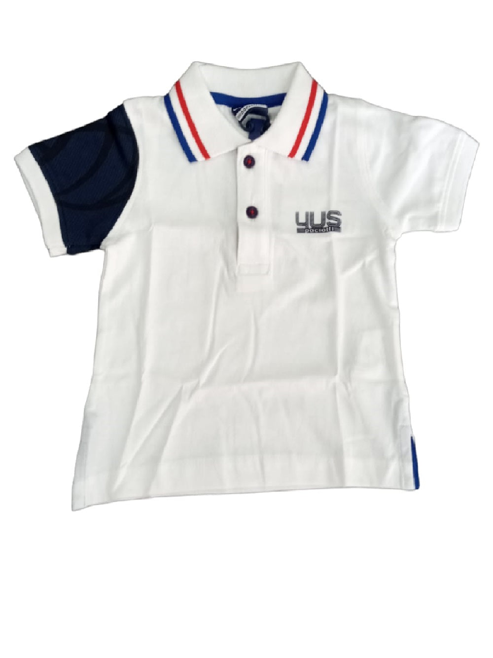 Polo Cesare Paciotti 4US Kids con stampa logo