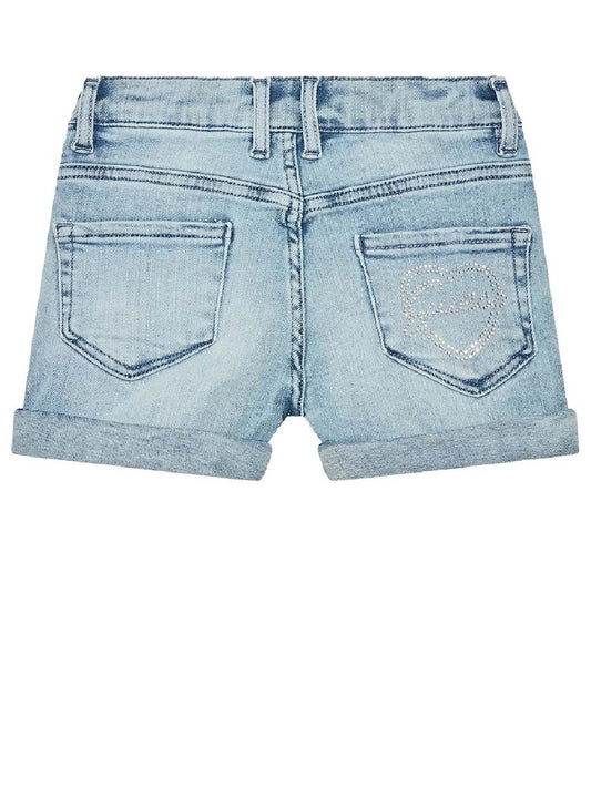 Shorts Guess modello J2GD19D4OQ0 in denim di cotone stretch Guess J2GD19D4OQ0 BLU