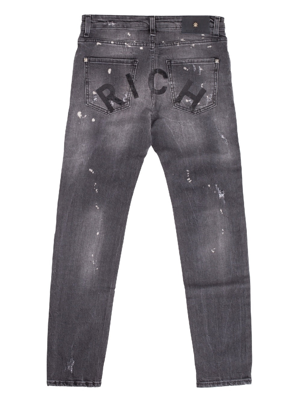 Vaqueros John Richmond modelo RBP18511JE con logo en la espalda