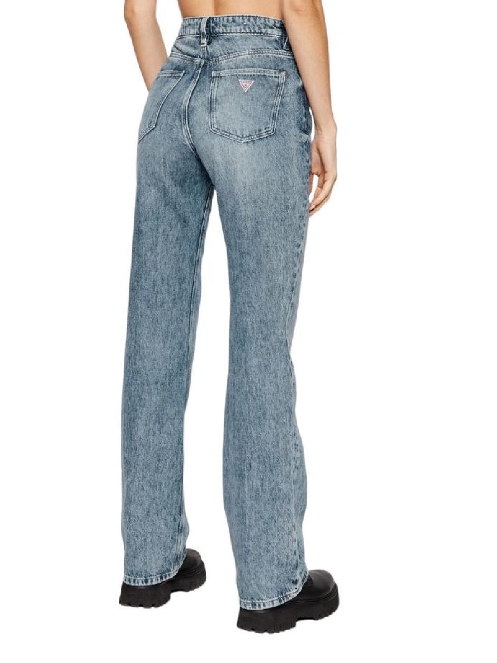 Jeans Guess modello W2RA33D3Y0W chiusura zip e bottone