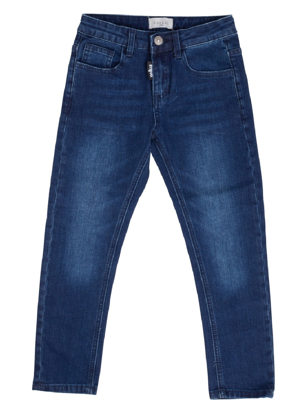 Jeans Gaelle Paris modello 2731D0134S scuro con patch logo posteriore