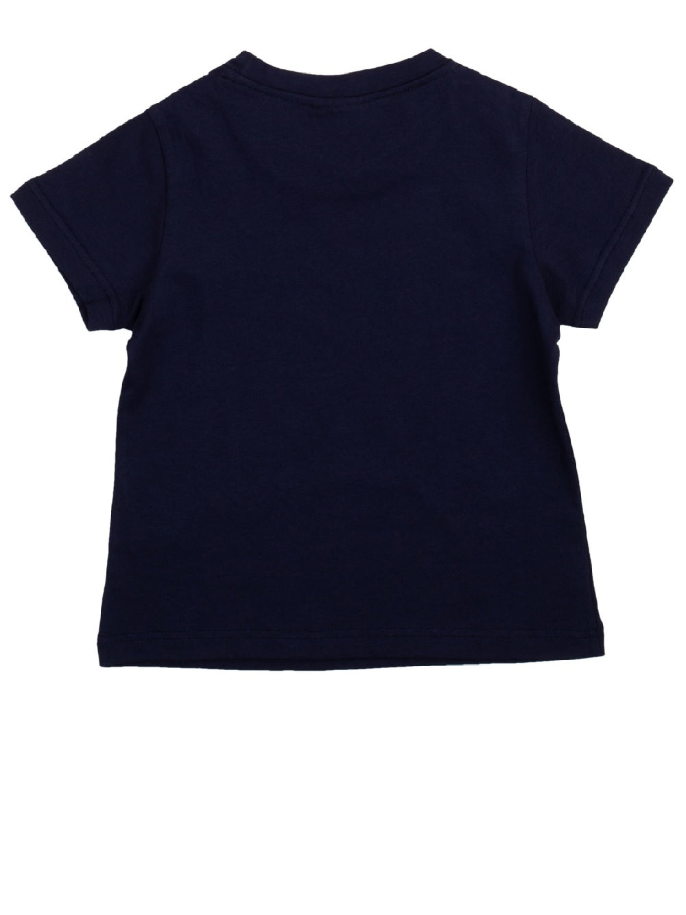 T-shirt Gaëlle modello 2746M0755 con logo a contrasto bianco Gaelle 2746M0755 B BLU