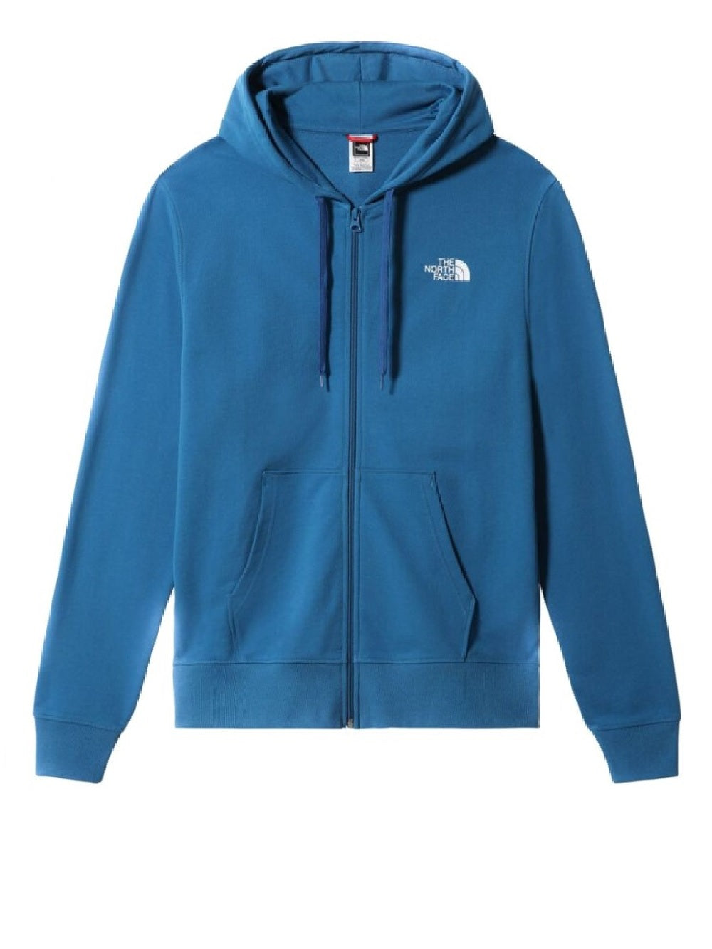 The North Face NF00CEP7 hoodie with zip fastening and embroidered logo on the front