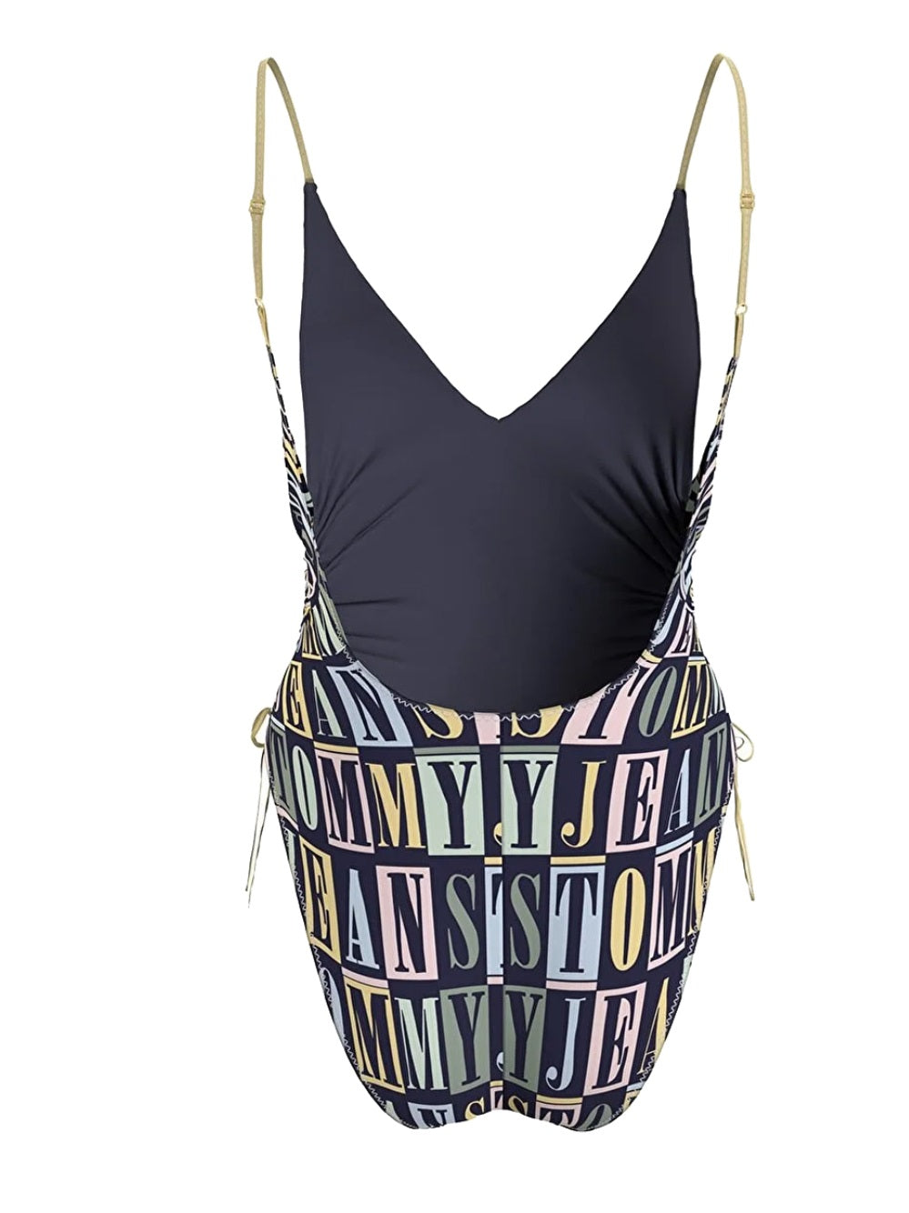 Traje de baño de una pieza para mujer Tommy Hilfiger, modelo UW0UW04411, con estampado de logotipo