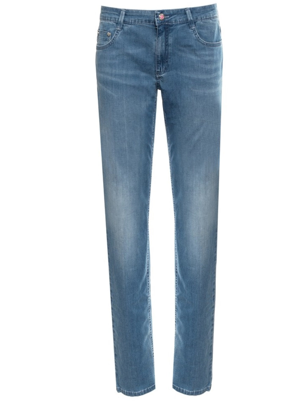 Jeans HARMONT&BLAINE da donna modello w1d23 con logo a contrasto.