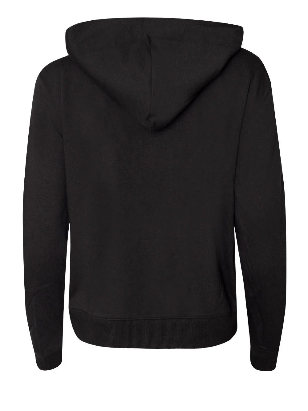 Felpa Calvin Klein da donna, modello 000QS6869E con cappuccio, logo ricamato e chiusura con zip. Calvin Klein 000QS6869E NERO