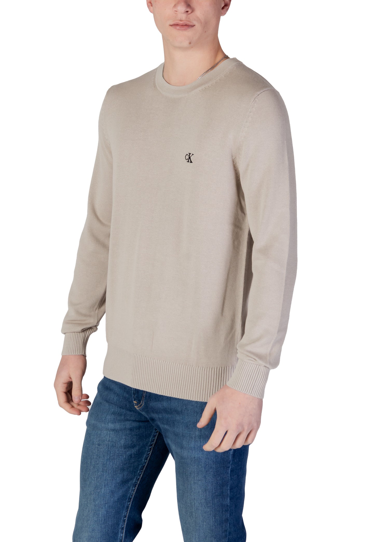 Calvin Klein Jeans Maglia Uomo Calvin Klein Jeans J30J326745 beige Beige