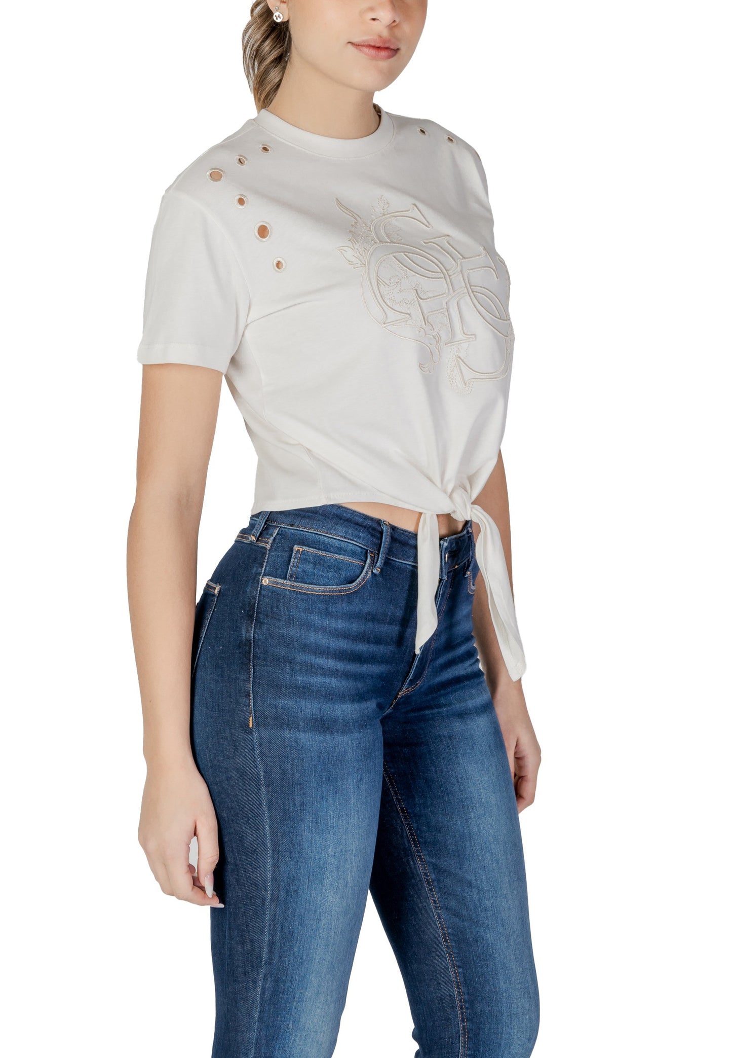 Guess T-Shirt Donna Guess W5GI18 I3Z14 beige Beige