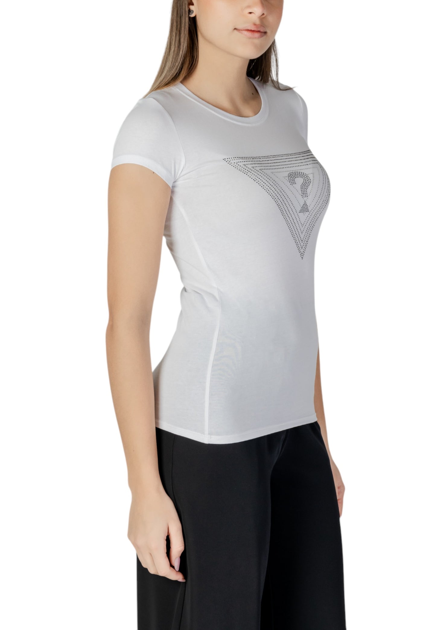 Guess T-Shirt Donna Guess W5GI43 KA0Q1 white Bianco