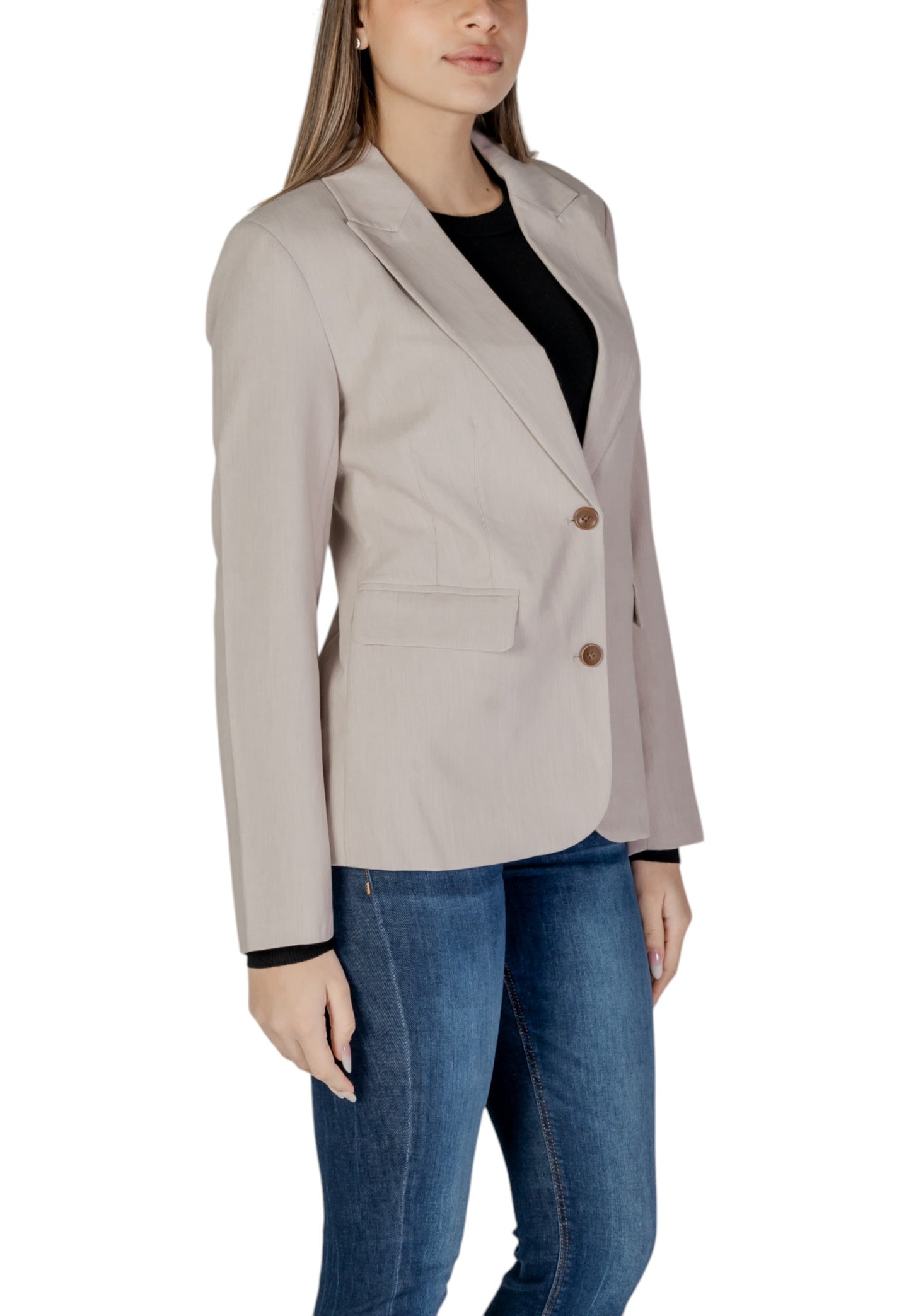 Only Giacca Donna Only 15338389 beige Beige