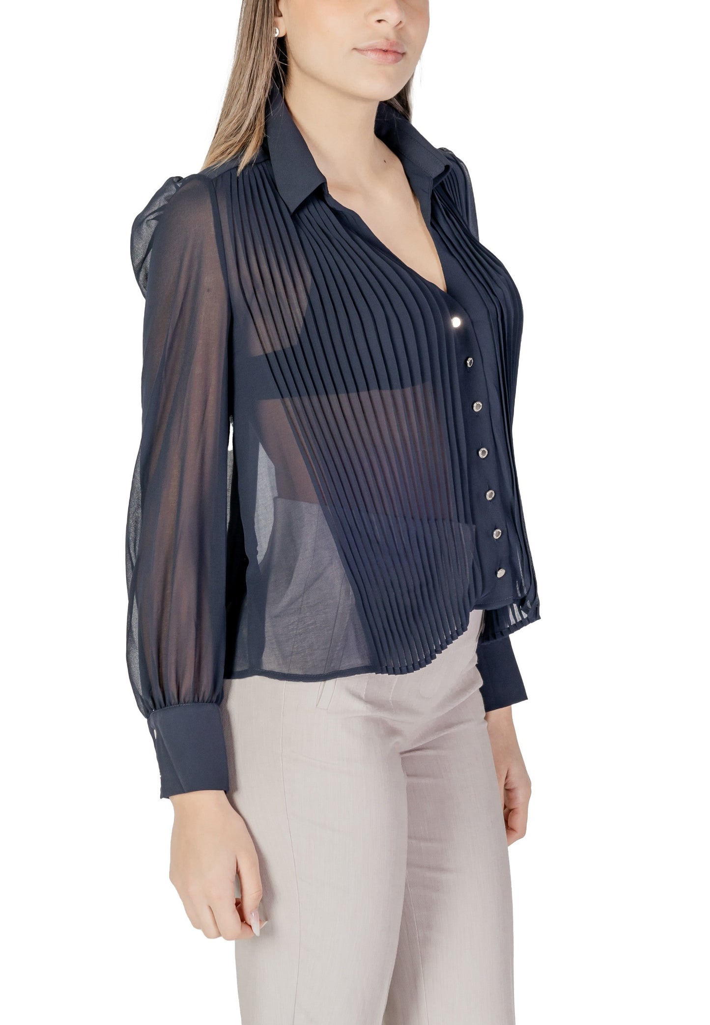Morgan De Toi Blouse Donna Morgan De Toi 242-CPLIA blue Blu