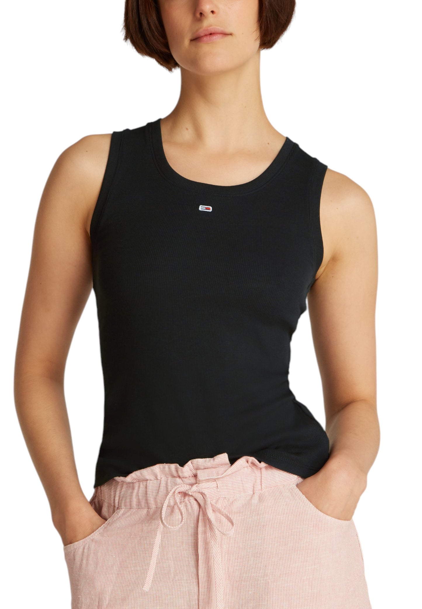 Camiseta sin mangas para mujer de Tommy Hilfiger Jeans