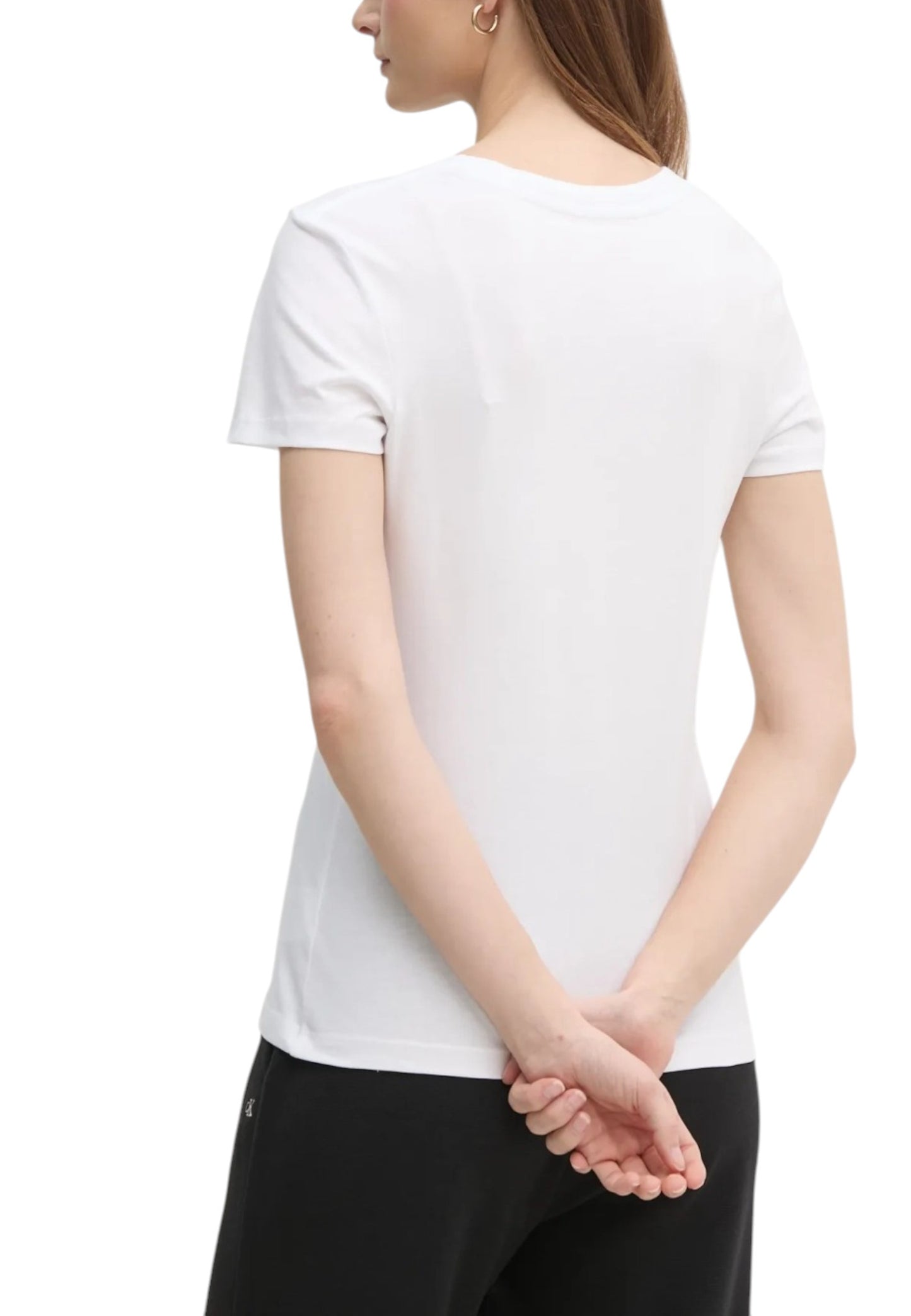 Calvin Klein Jeans T-Shirt Donna Calvin Klein Jeans J20J225252 white Bianco