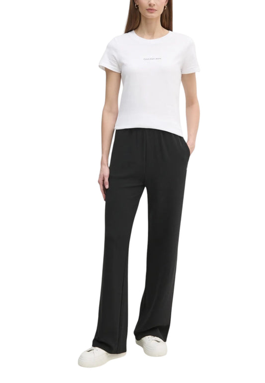 Calvin Klein Jeans T-Shirt Donna Calvin Klein Jeans J20J225252 white Bianco