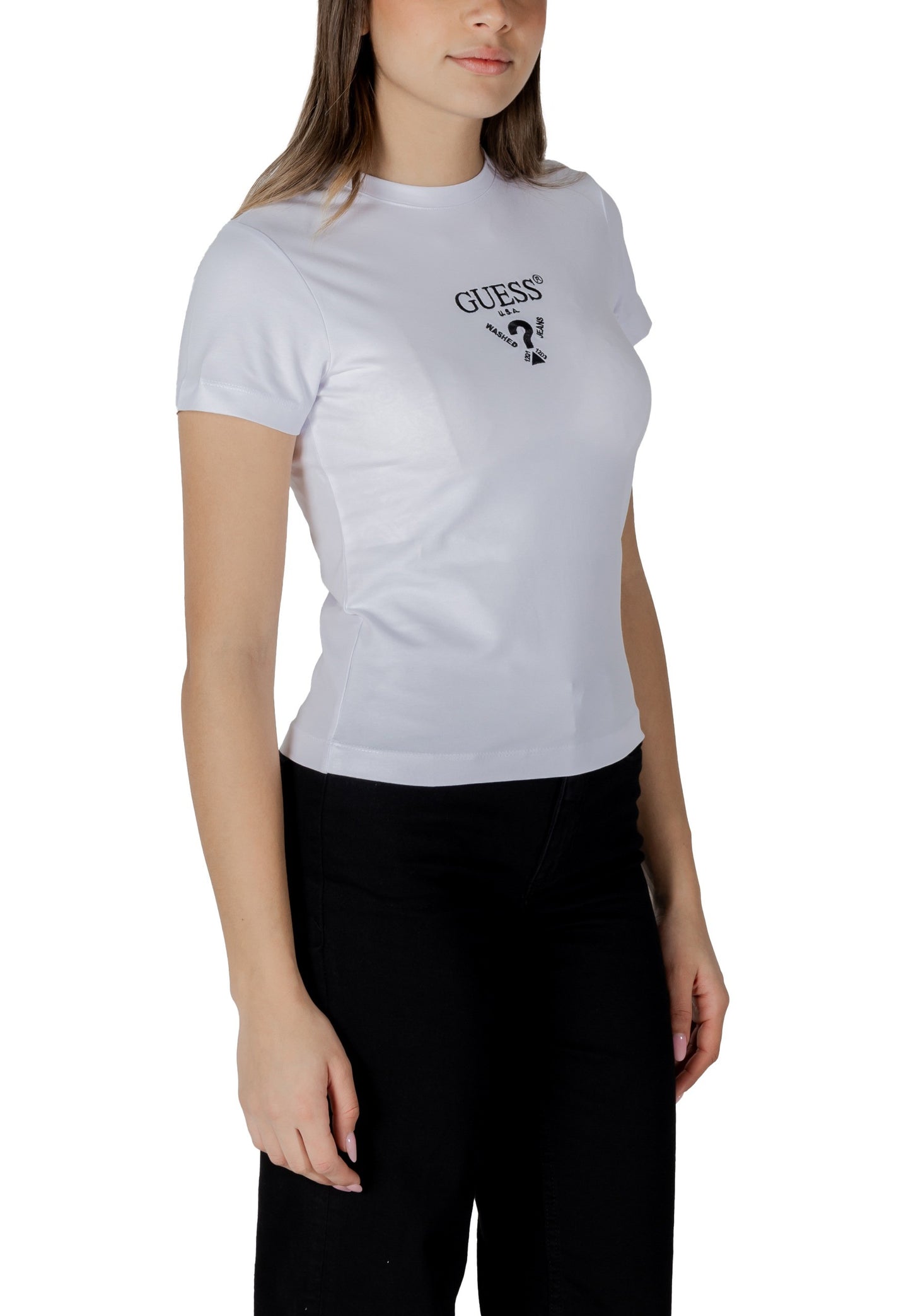 Guess Active T-Shirt Donna Guess Active V4YI21 KCDH1 white Bianco