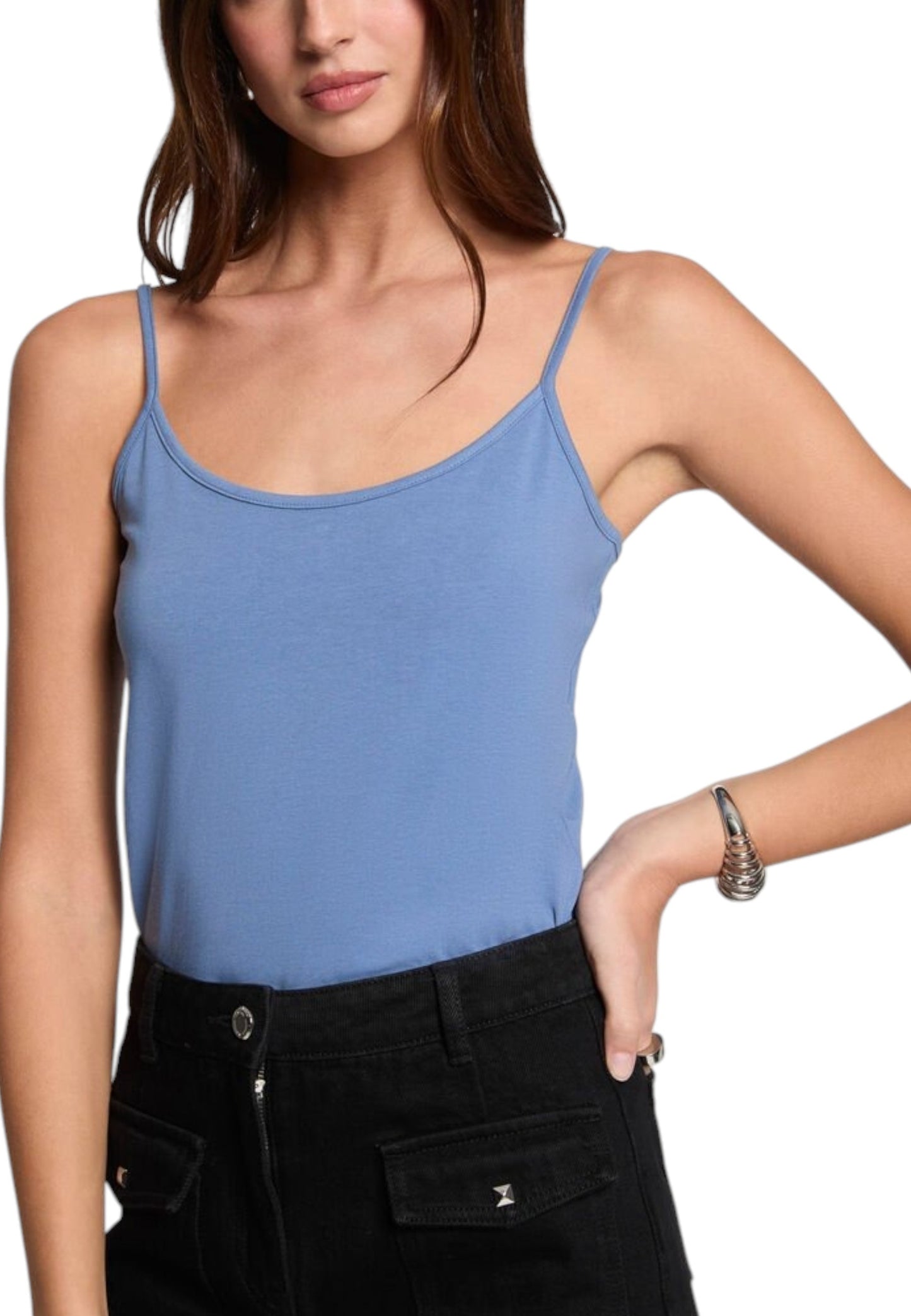 Camiseta sin mangas para mujer Morgan De Toi