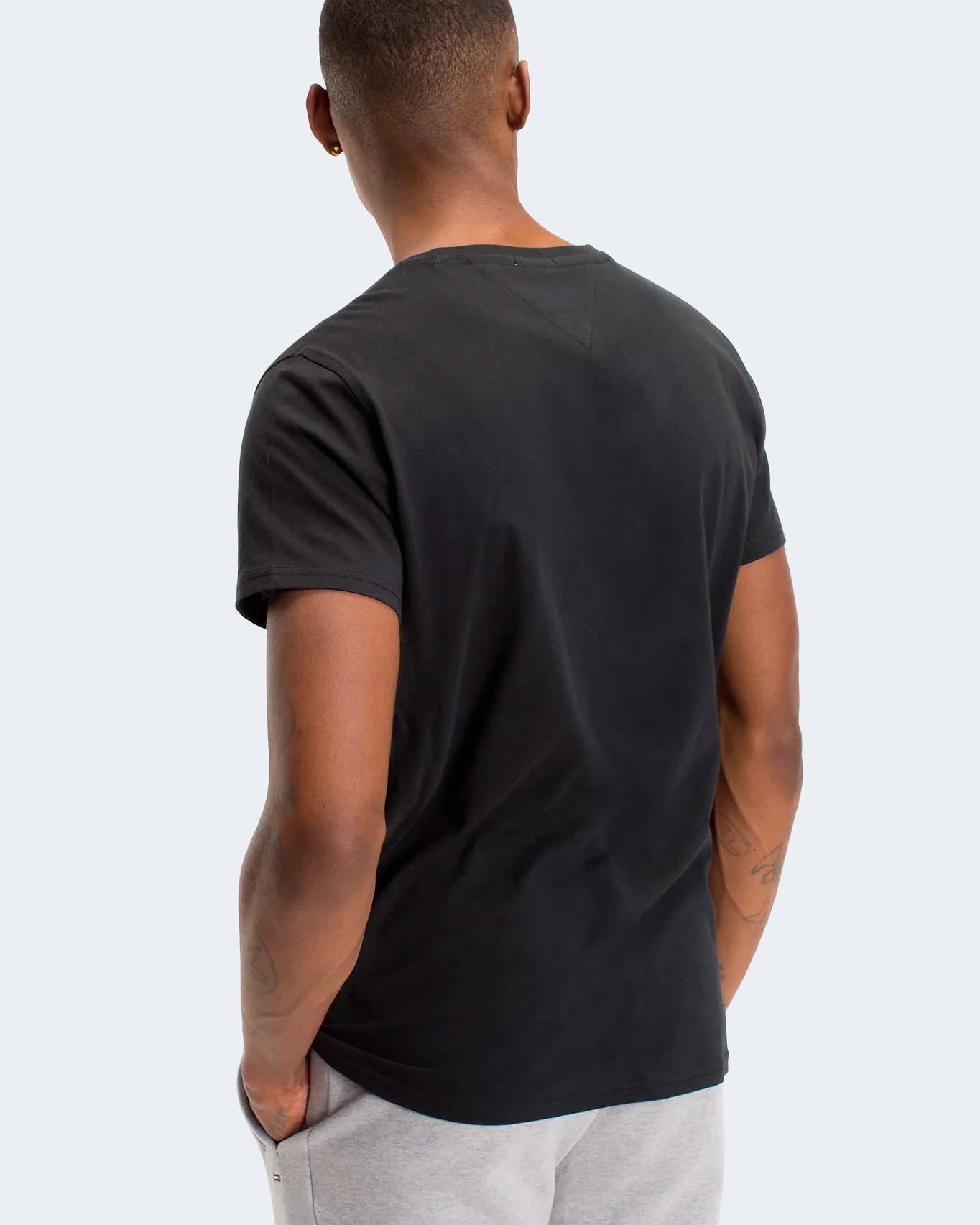 Tommy Hilfiger Jeans T-Shirt Uomo Tommy Hilfiger Jeans DM0DM04410 black