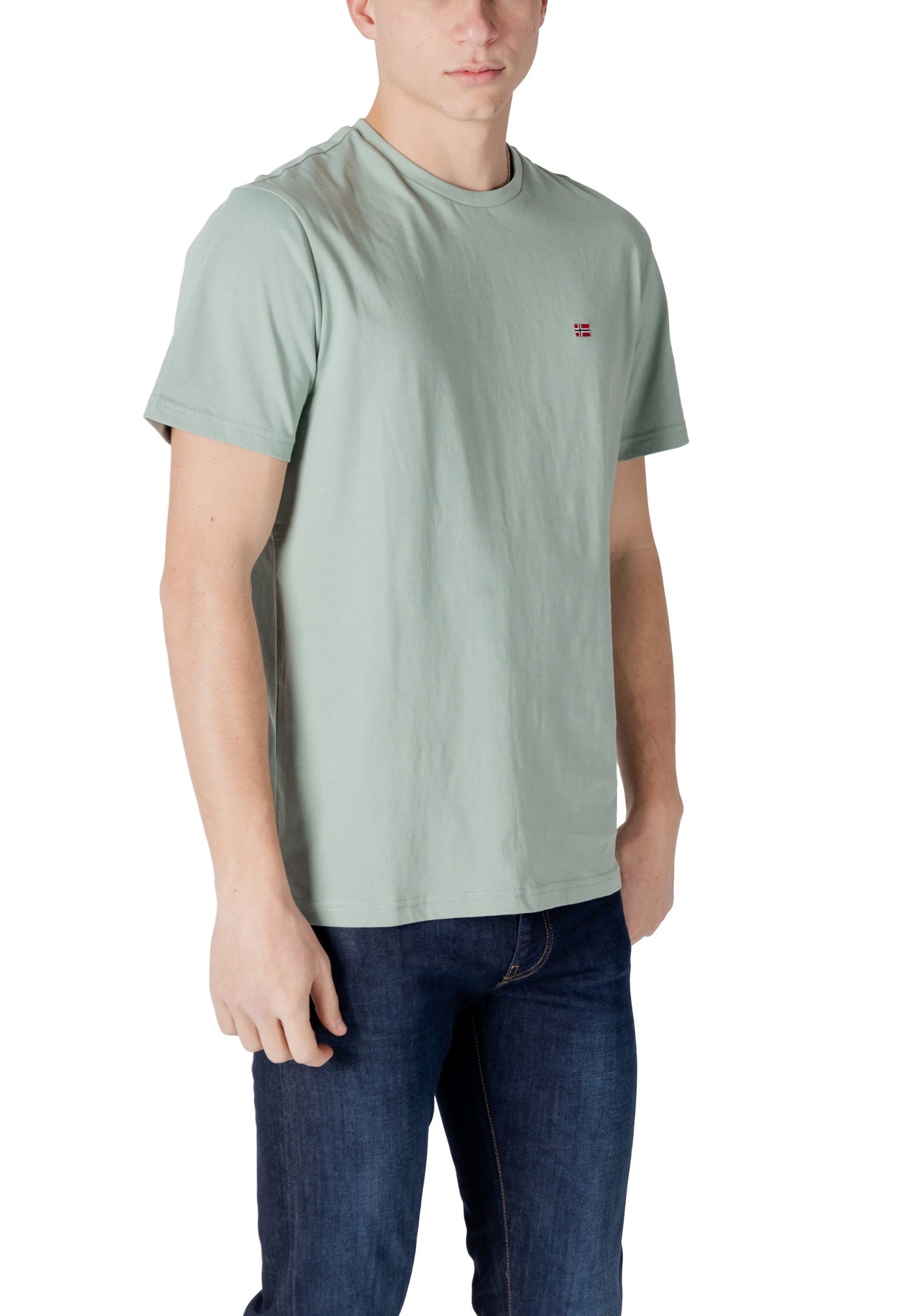 Napapijri T-Shirt Uomo Napapijri NP0A4H8D green