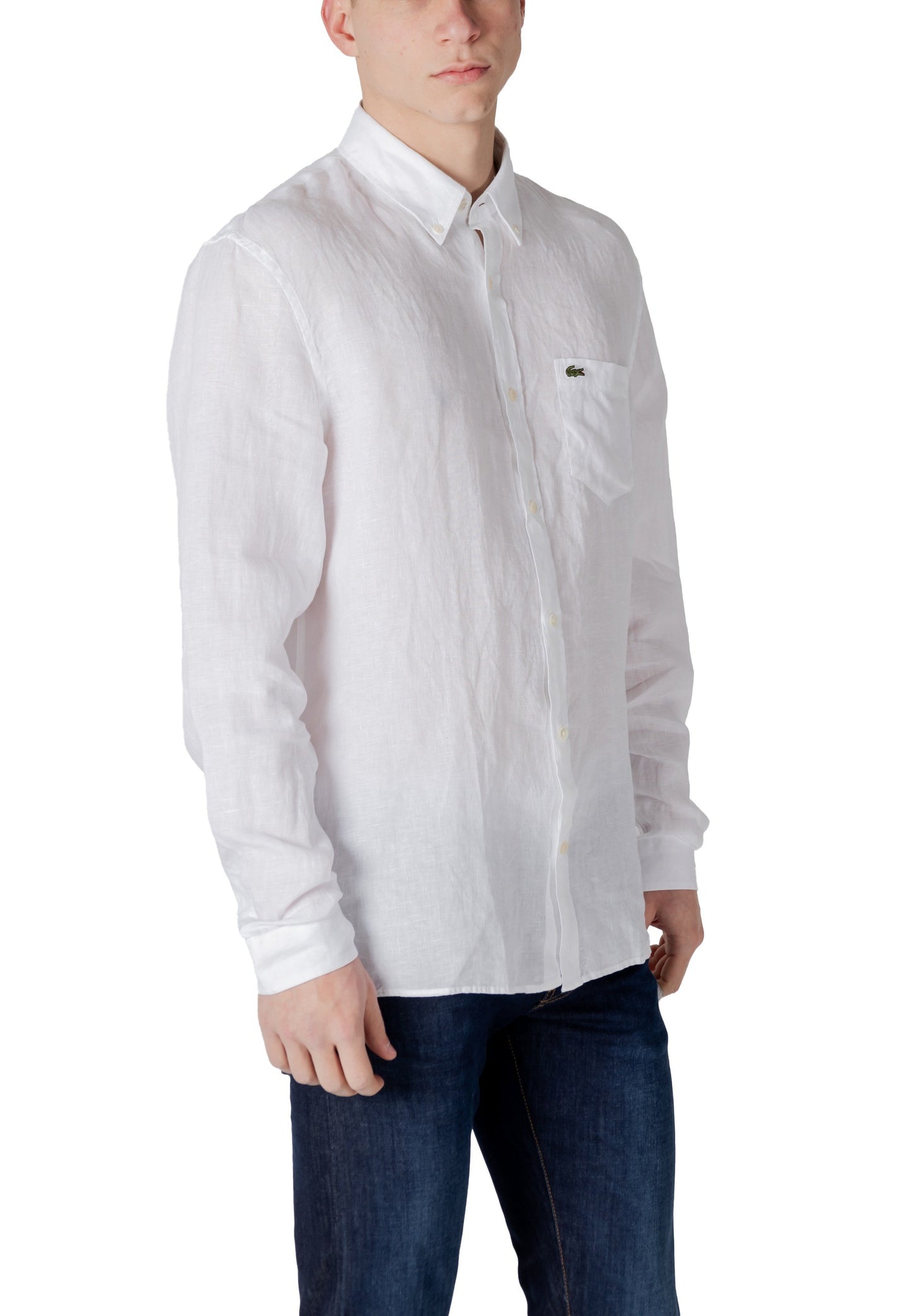 Lacoste Camicia Uomo Lacoste CH5692-00 white