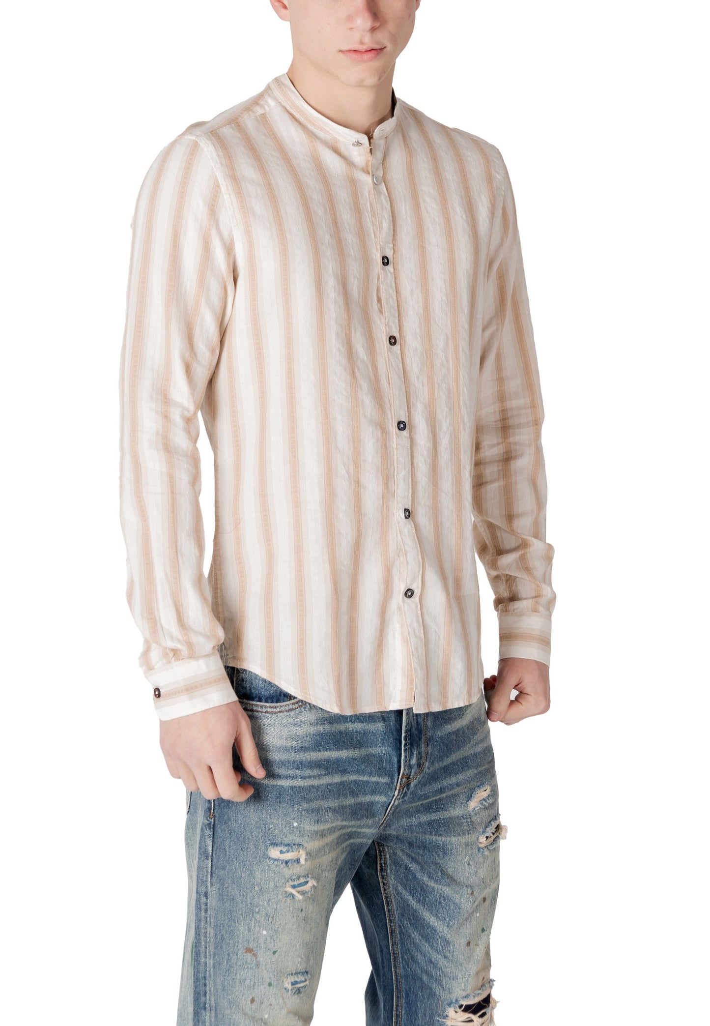 Gianni Lupo Camicia Uomo Gianni Lupo GL113DA beige