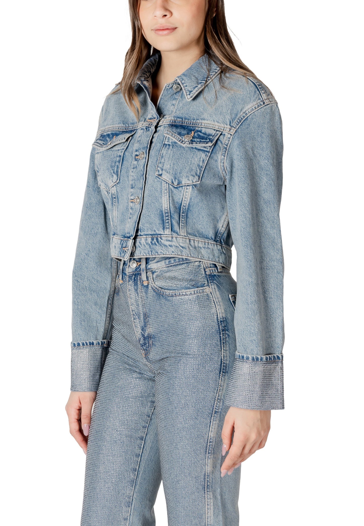 Only Giubbotto Donna Only 15341020 light blue