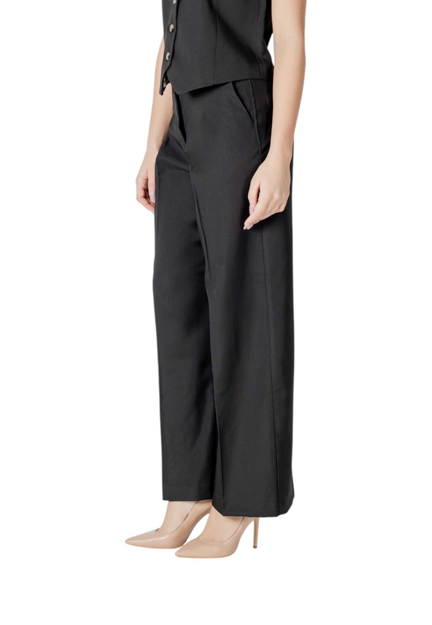Ichi Pantaloni Donna Ichi 20122497 black