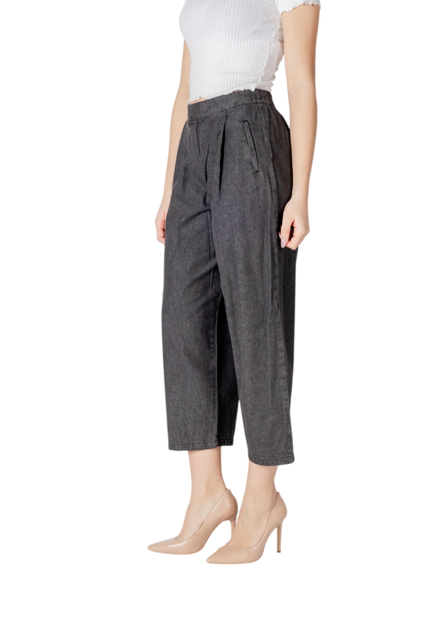 Ichi Pantaloni Donna Ichi 20122390 black