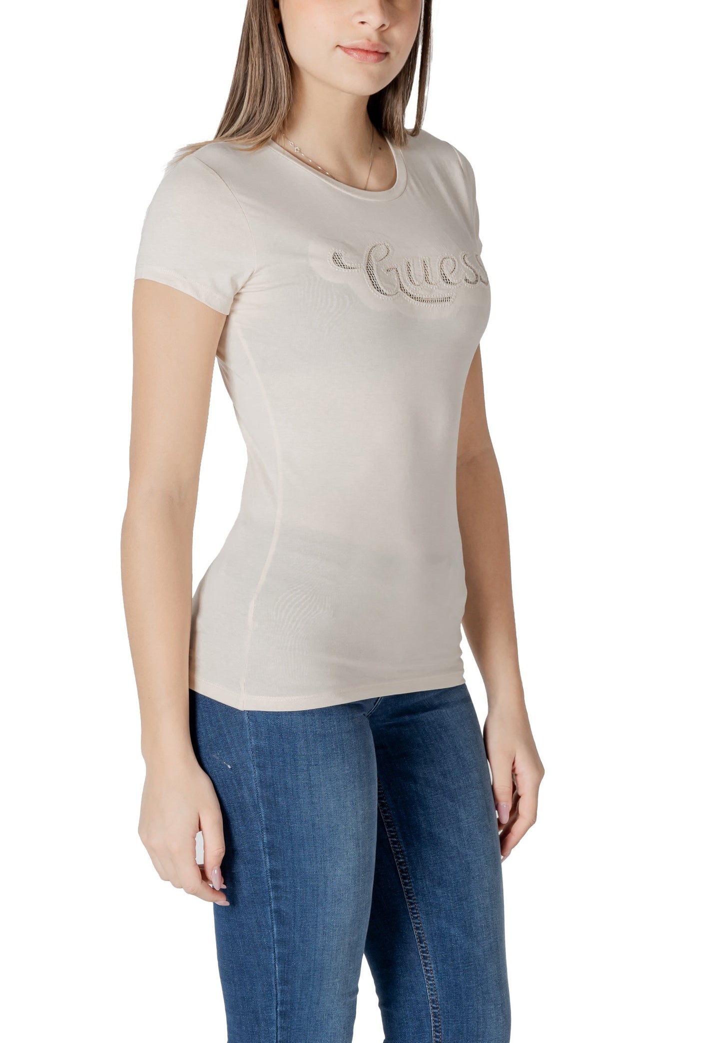 Guess T-Shirt Donna Guess W5GI47 KA0Q1 beige