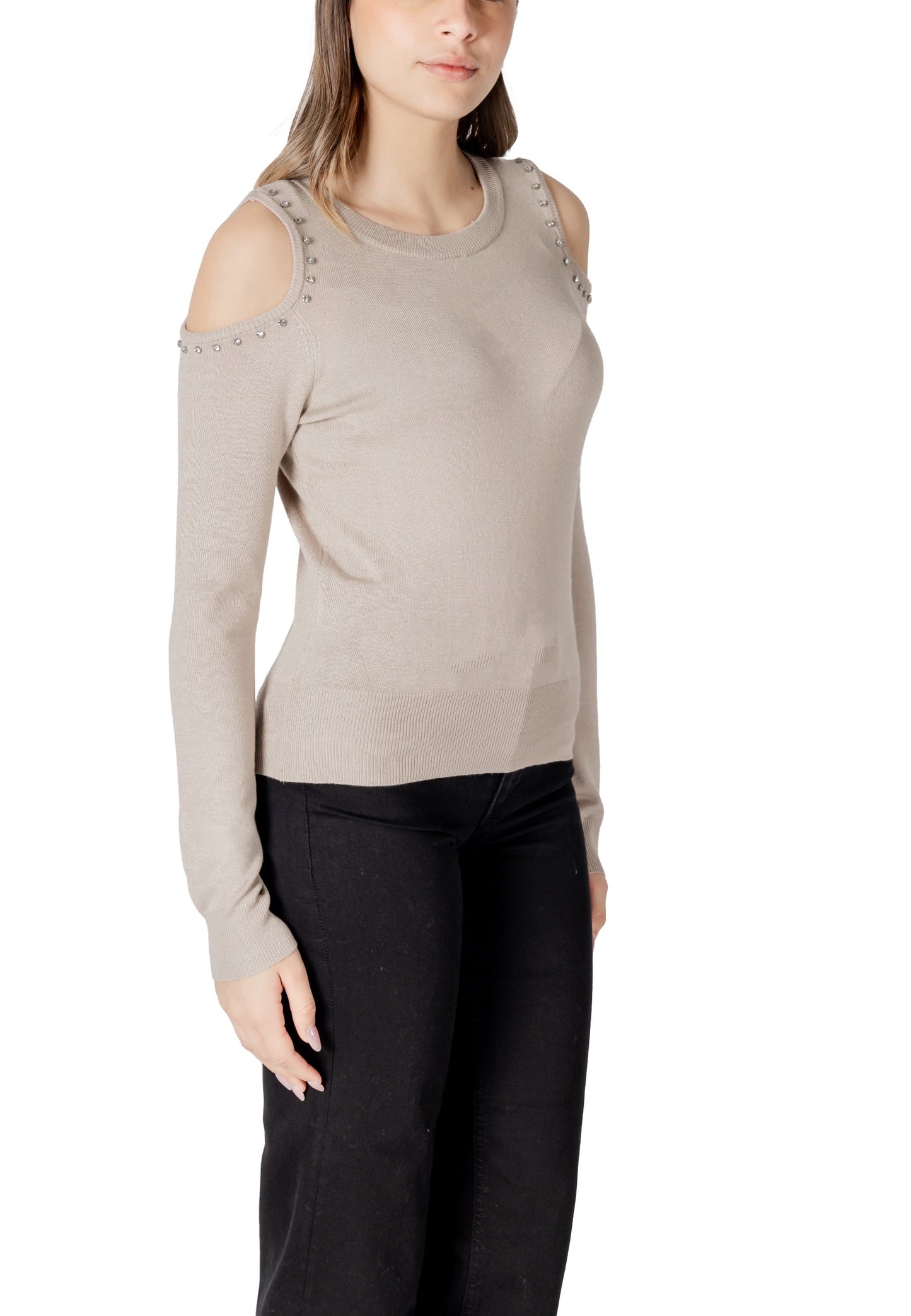 Only Maglia Donna Only 15339512 beige