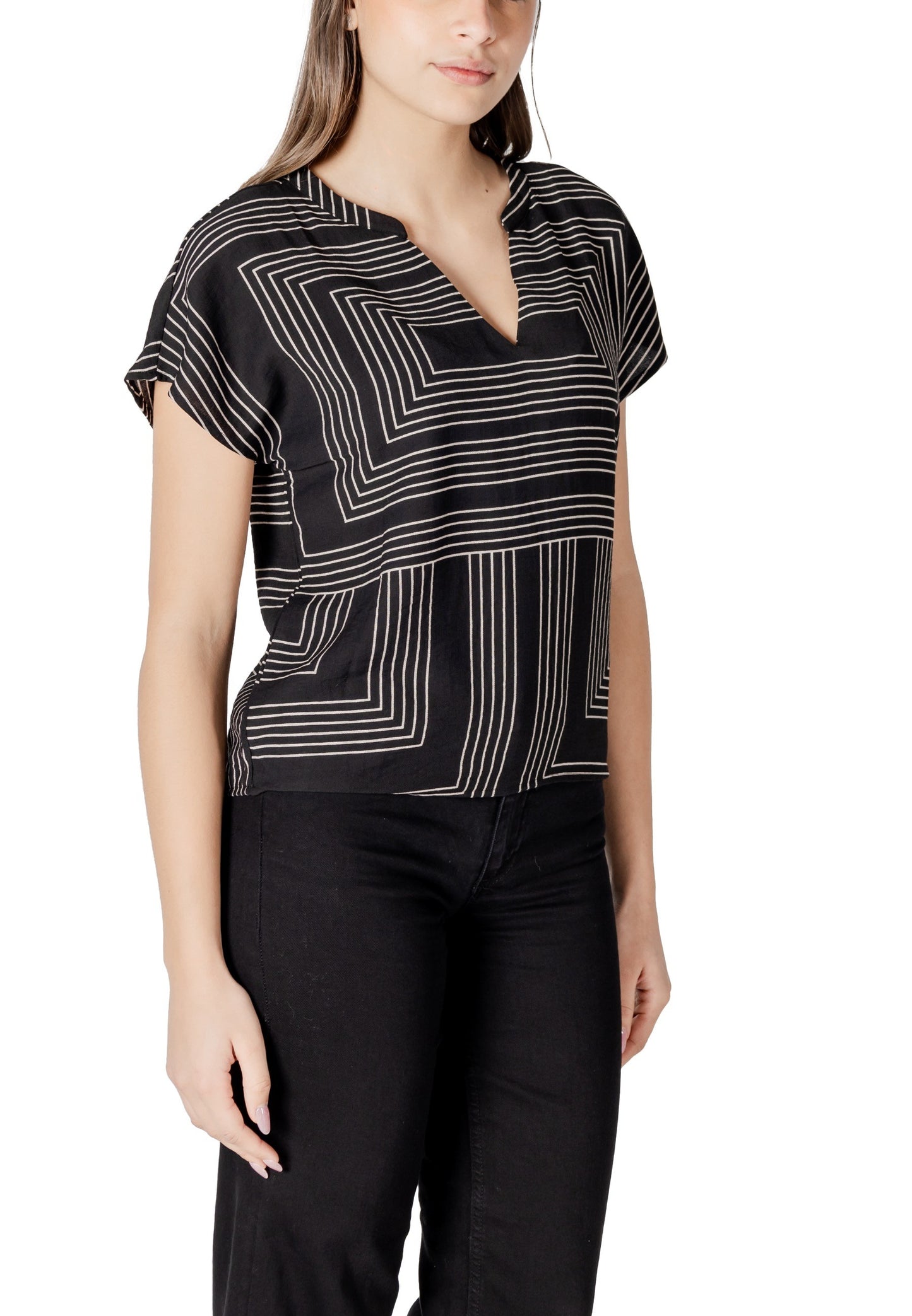 Jacqueline De Yong T-Shirt Donna Jacqueline De Yong 15349346 black