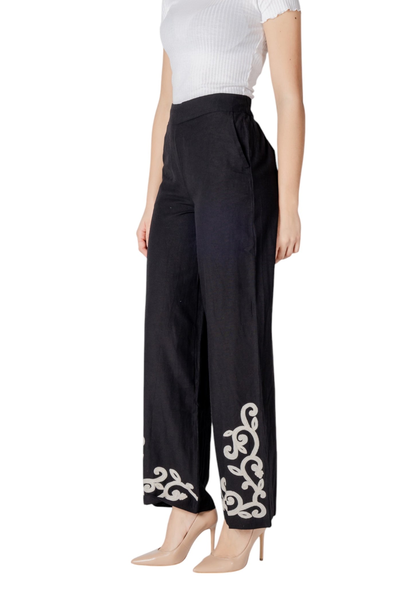 Vila Clothes Pantaloni Donna Vila Clothes 14104029 black