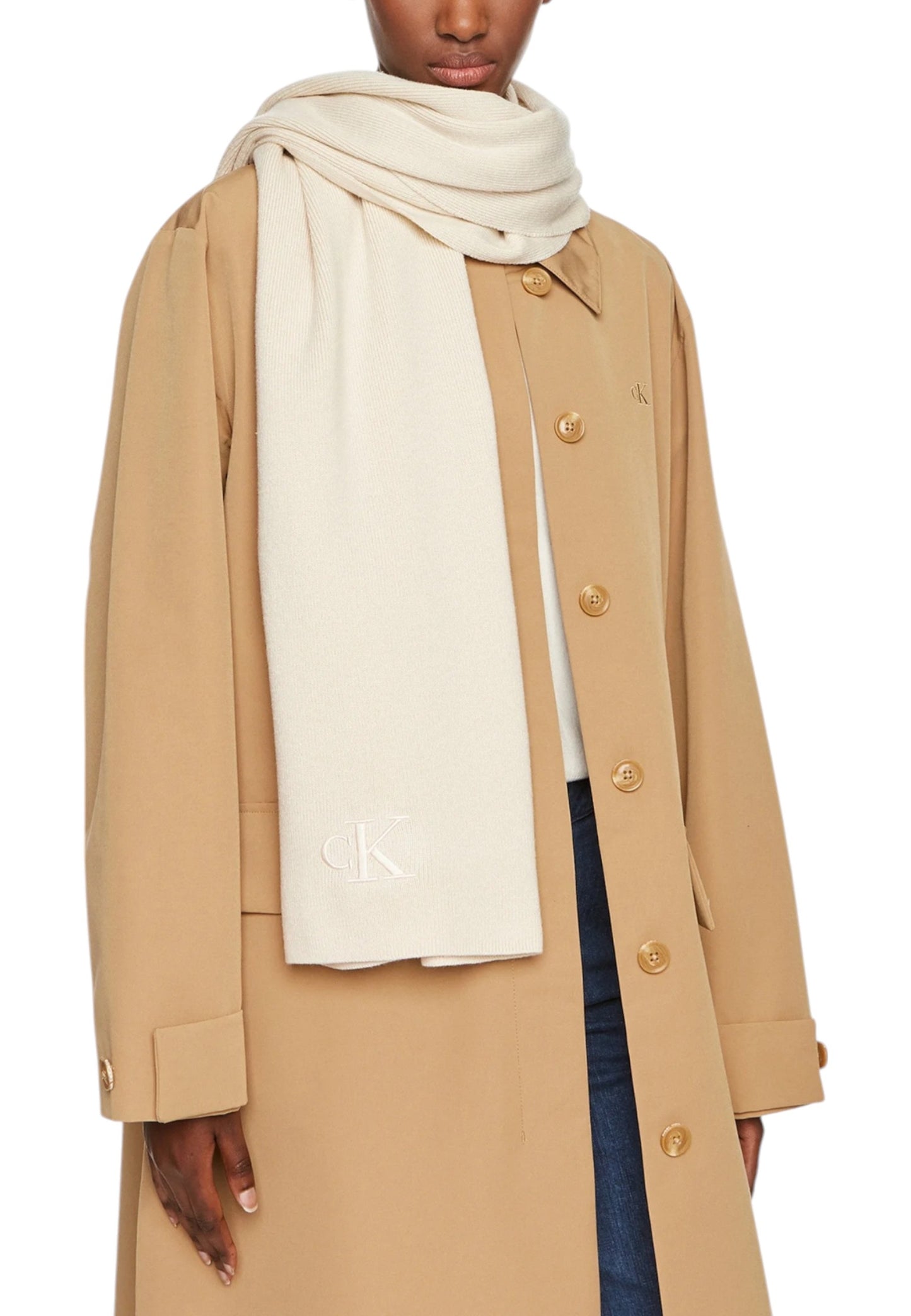 Calvin Klein Sciarpa Donna Calvin Klein K60K612659 beige