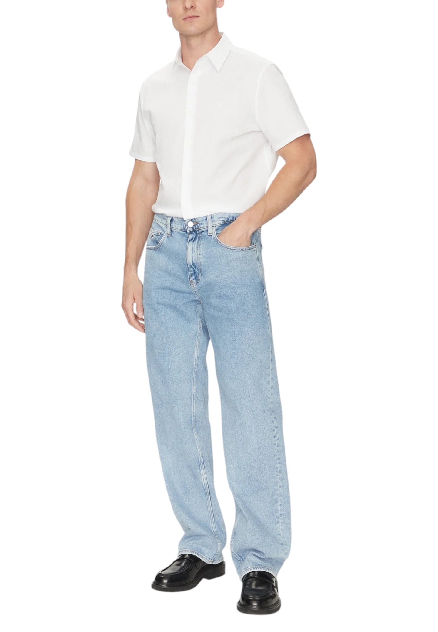 Calvin Klein Camicia Uomo Calvin Klein LV04LB125G white
