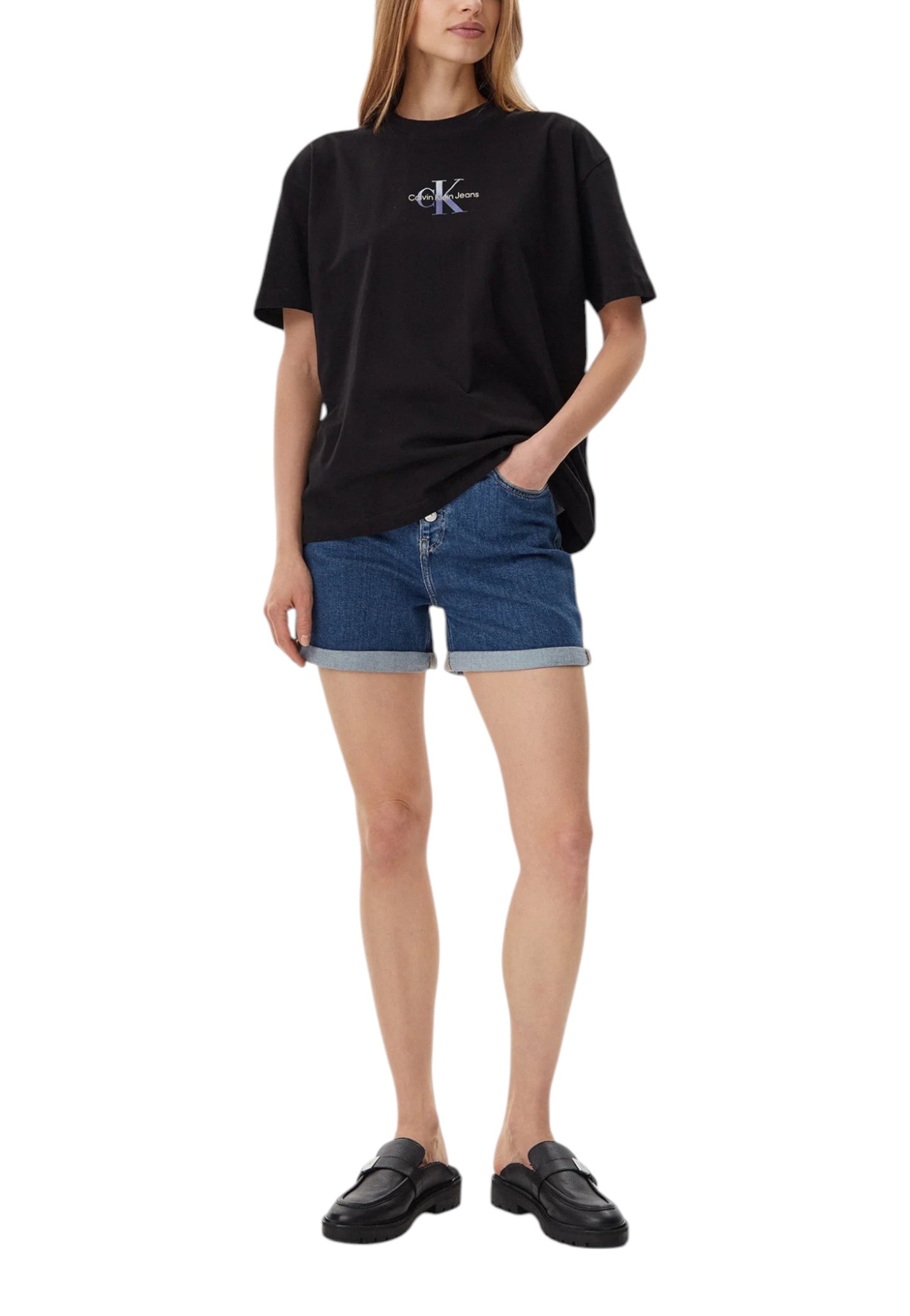 Calvin Klein Jeans Shorts Donna Calvin Klein Jeans J20J225512 blue